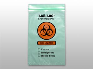 Elkay 3-wall Specimen Transfer Bags Lab20609gr