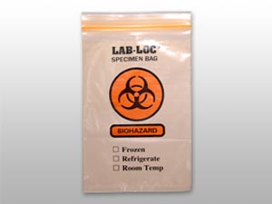 Elkay 3-wall Specimen Transfer Bags Lab20609oe