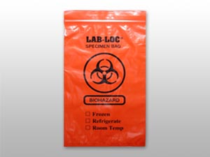 Elkay 3-wall Specimen Transfer Bags Lab20609rop