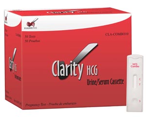 Clarity Diagnostics Pregnancy Cla-combo10