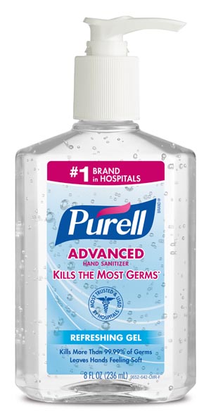 Gojo Purell Advanced Instant Hand Sanitizer 9652-12