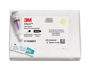 3m Attest Biological Indicators & Test Packs 41482v