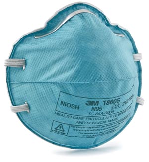 3m Psd N95 Particulate Respirator & Surgical Mask 1860s