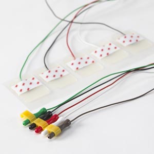 3m Red Dot Ecg Monitoring Electrodes With Pre-attached Lead Wire 2289pal