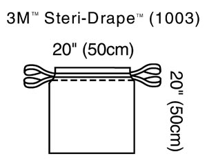 3m Steri-drape Isolation Bag 1003