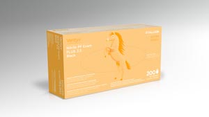 Ventyv Nitrile Powder Free Exam Glove Plus 3.5 (stallion) 10333107