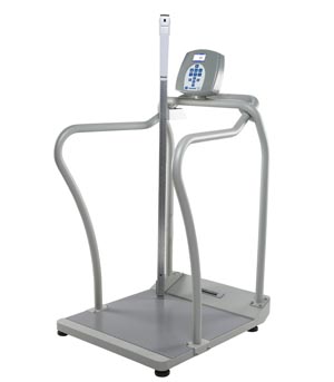 Pelstar/health O Meter Professional Scale - Digital 2101kl Platform Scale With Handrails 2101klhr
