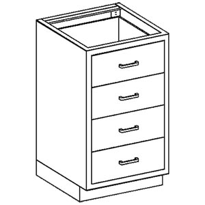 Blickman Case Cabinets 2012324000