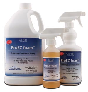 Certol Proez Foam Foaming Enzymatic Spray Prezf128