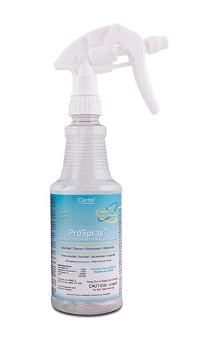 Certol Prospray Surface Cleaner/disinfectant Pscps