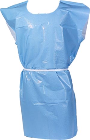 Tidi Tissue Poly Tissue Patient Gown 980844