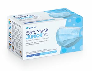Medicom Safemask Junior Pediatric Procedure Face Masks 2035