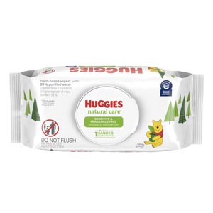 Kimberly-clark Huggies Natural Care Baby Wipes 31803