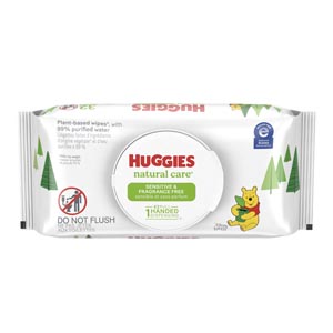 Kimberly-clark Huggies Natural Care Baby Wipes 42511