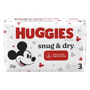 Kimberly-clark Huggies Snug & Dry Diapers 51471